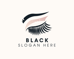 Cosmetic Eye Beauty Glam  Logo