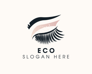 Cosmetic Eye Beauty Glam  Logo