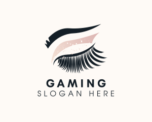 Cosmetic Eye Beauty Glam  Logo