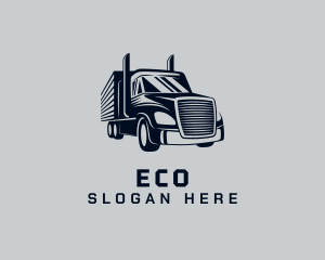 Auto Freight Truck Logo