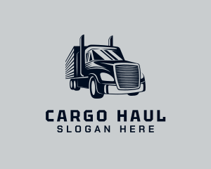 Auto Freight Truck logo design