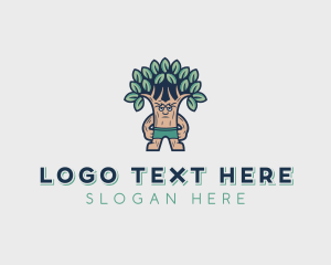 Sustainable Garden Planting logo design