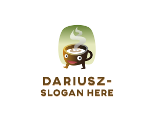 Barista - Hot Coffee Beverage logo design