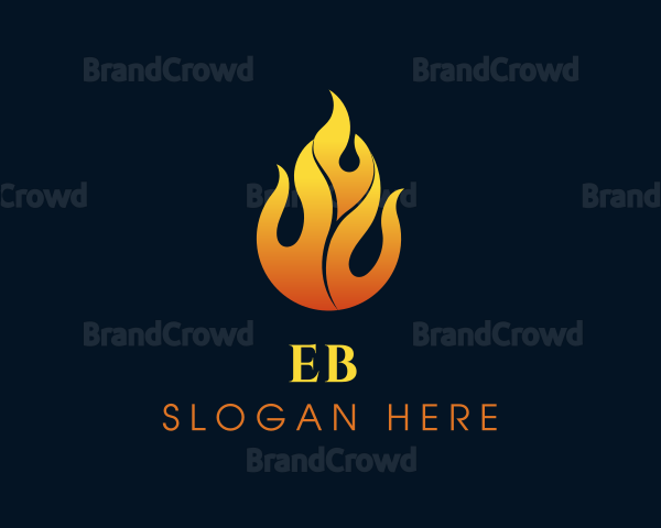 Flame Fire Blazing Logo