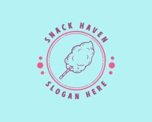 Sweet Cotton Candy logo design