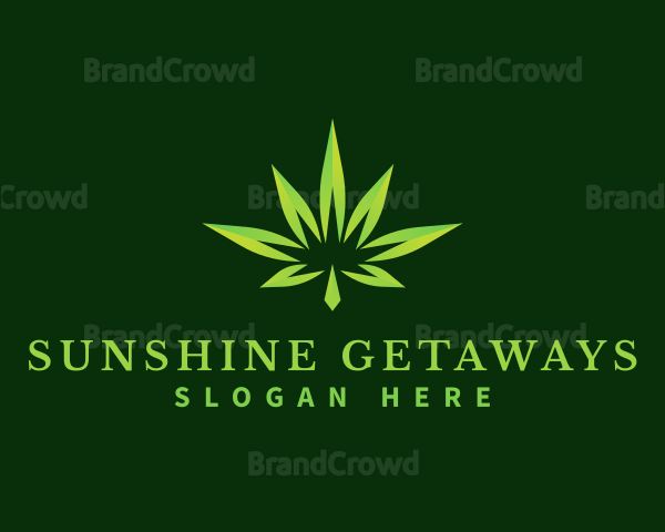 Cannabis Leaf Hemp Logo