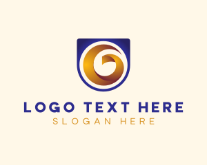 Programming - Ribbon Spiral Letter G logo design