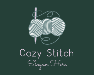 Wool Crochet Hook logo design