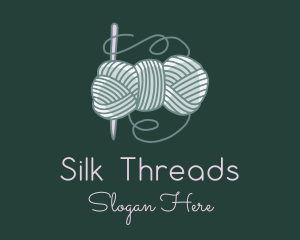 Wool Crochet Hook logo design