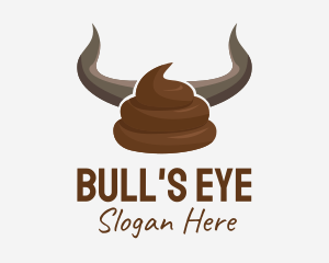 Bull Horn Crap logo design