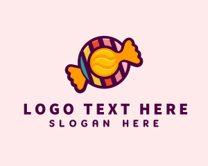 Candy Wrapper - Candy Lolly Letter C logo design