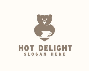 Bear Mug Coffee logo design