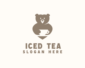 Bear Mug Coffee logo design