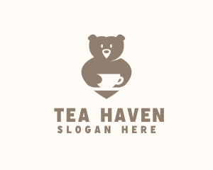 Bear Mug Coffee logo design