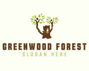 Family Tree Forest logo design