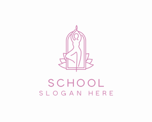 Yogi - Yoga Meditation Wellness logo design