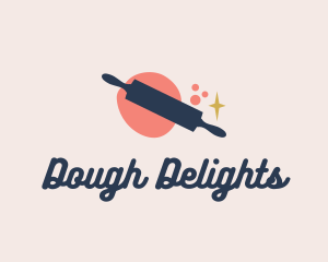 Dough - Rolling Pin Bakery logo design