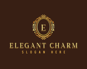 Luxury Elegant Crest logo design