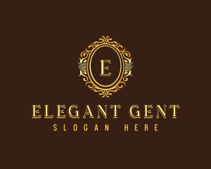 Luxury Elegant Crest logo design