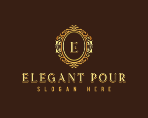 Luxury Elegant Crest logo design