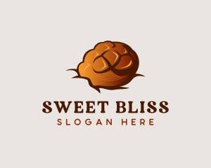 Bakery Brioche Bread logo design