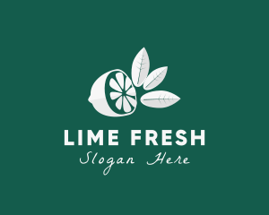 Lime - Fresh Lemon Fruit logo design