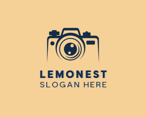 Camera Photography Lens Logo