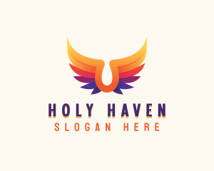 Holy Spiritual Angel logo design