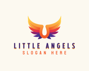 Holy Spiritual Angel logo design