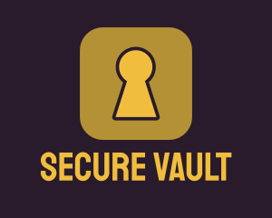 Encrypted - Secure Lock App logo design