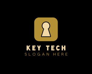 Secure Lock App logo design