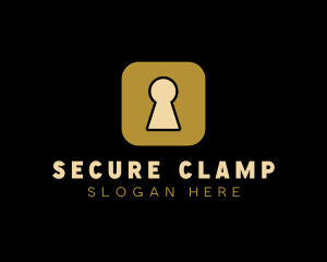 Secure Lock App logo design