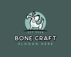 Bone - Pet Shop Dog Bone logo design