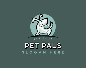 Pet Shop Dog Bone logo design