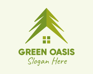 Pine Tree House logo design