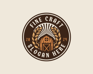 Malt Farm Grain logo design