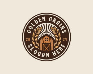 Malt Farm Grain logo design