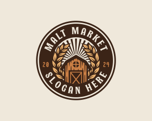 Malt Farm Grain logo design