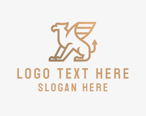 Regal - Majestic Griffin Luxury logo design