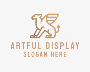 Majestic Griffin Luxury logo design