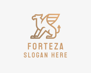 Majestic Griffin Luxury logo design