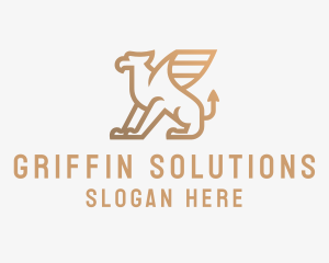 Majestic Griffin Luxury logo design