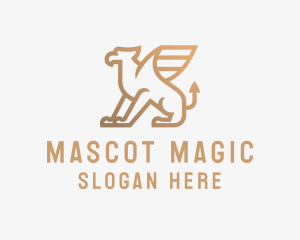 Majestic Griffin Luxury logo design