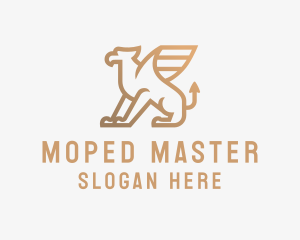 Majestic Griffin Luxury logo design