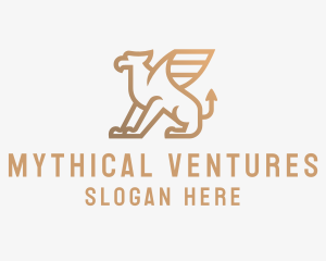 Myth - Majestic Griffin Luxury logo design