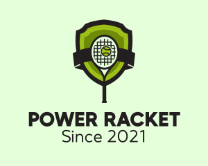 Racket - Tennis Racket Sports logo design