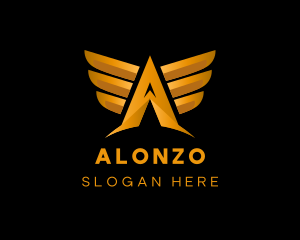 Flight Aviation Wings logo design