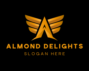 Flight Aviation Wings logo design