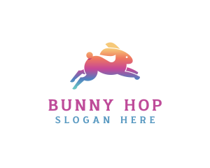 Bunny Hop Advertising logo design
