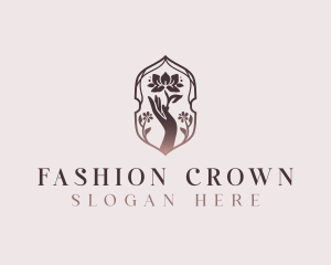 Flower Boutique Fashion logo design